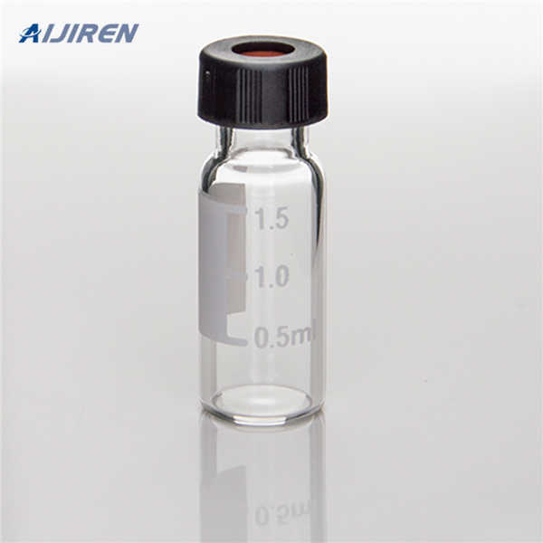 septa bonded to cap autosampler sample vials 1.5ml